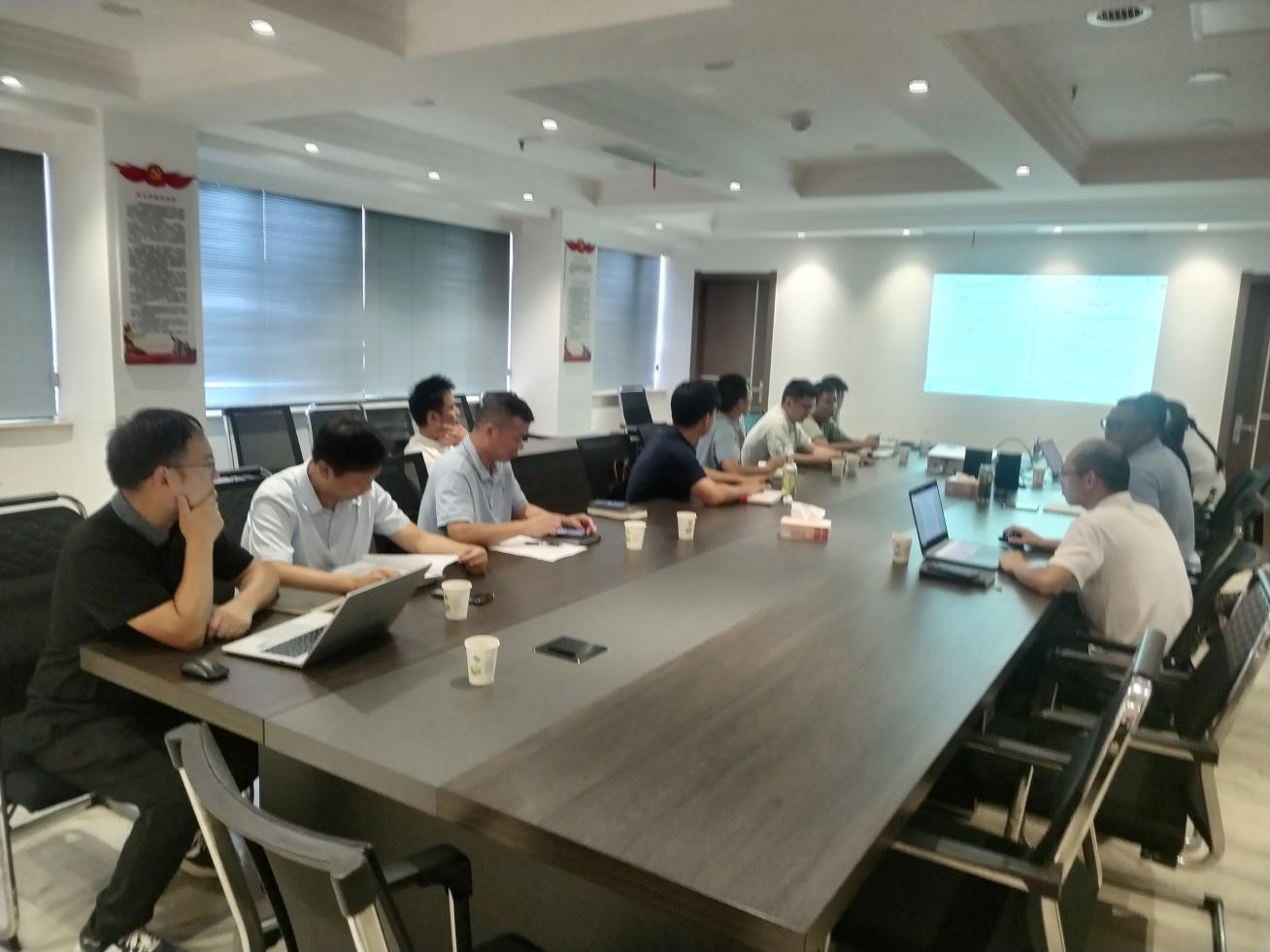 市建安公司召开企业标准化进程交流研讨会